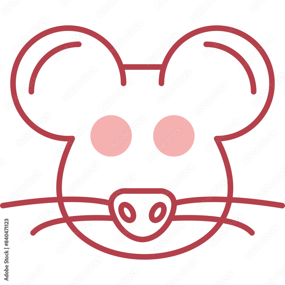 Canvas Prints mouse icon