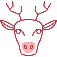 Naklejka premium Deer Icon