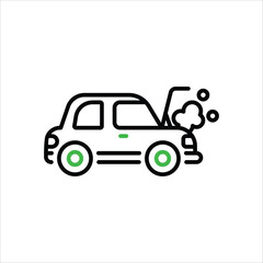 Fototapeta premium Breakdown vector icon