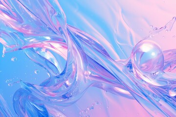 A mosaic of water droplets, a work of wonder