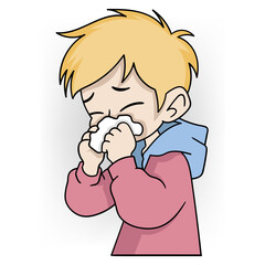 cartoon doodle of humans having to take care of their health