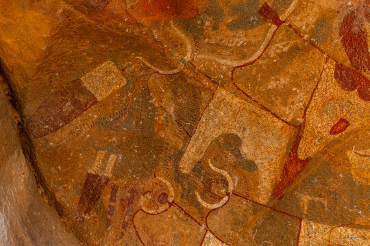 Rock art paintings of Laas Geel, near Hargeisa, Somaliland, Somalia