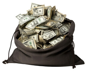 PNG Money bank notes dollar bag accessories. AI generated Image by rawpixel.