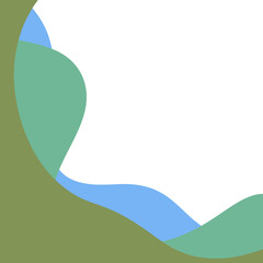 Fototapeta premium Colorful wavy background