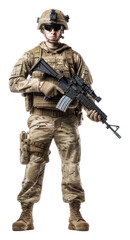 Fototapeta premium PNG United kingdom soldier military weapon rifle.