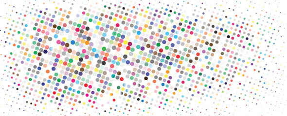 Dotted halftone waves. Abstract liquid shapes, wave effect dotted gradient texture waves isolated vector symbols set. Halftone graphic dots waves
