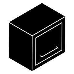 An icon design of cooking range