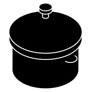 Modern design icon of cooking pot