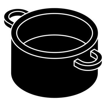 Modern design icon of cooking pot