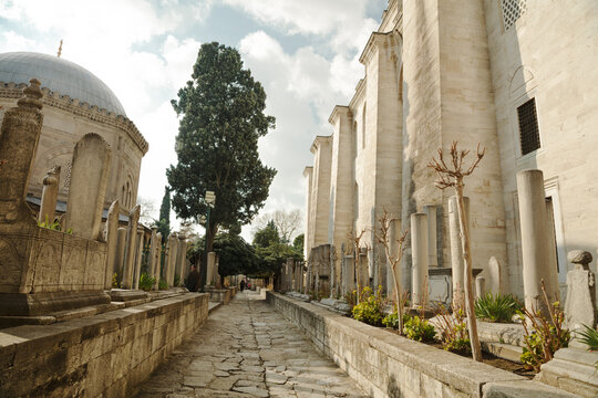 Sultan Suleimans family cemetery, Istanbul, Turkey
