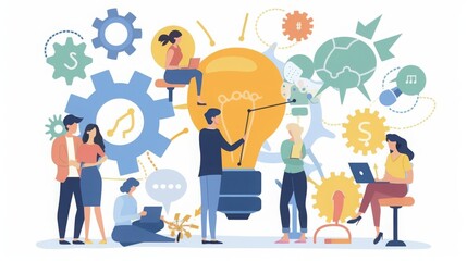 business team collaboration , problem-solving for business teams