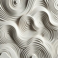 High-Quality 3D Curved White Texture Images for Sale | Unique Textured Surfaces & Design Elements