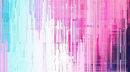 Glitch effect digital background