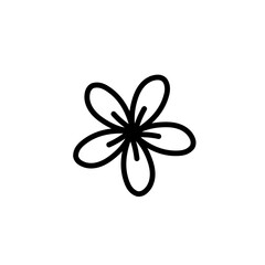 Flower Line Icon