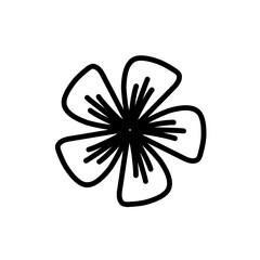 Flower Line Icon