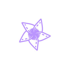 Flower Line Icon