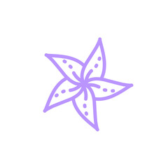 Flower Line Icon