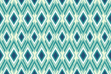 Ikat floral paisley embroidery ethnic traditional pattern Geometric ethnic floral pattern Thai silk embroidery design for decorative home carpet