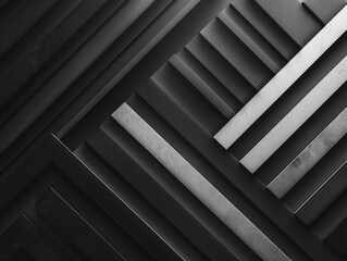 Obraz premium Geometric Harmony: Minimalist Patterns with Clean Lines and Sharp Angles for Modern Design Projects