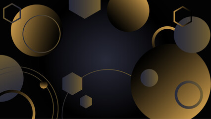 Vector abstract retro geometric shape background wallpaper, Abstract background with gradient shapes