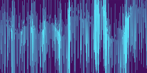 unique background with sound wave illustration