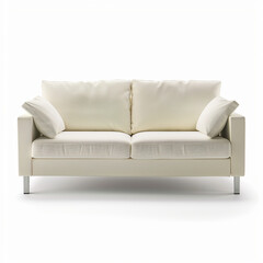 Fototapeta premium sofa on white background