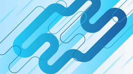 Abstract colorful gradient background. Geometric shapes banner template graphic design