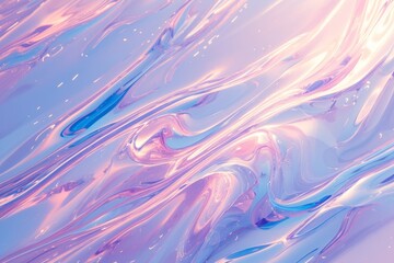 Colorful abstract painting of water droplets in style