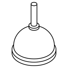 Premium design icon of kitchen light