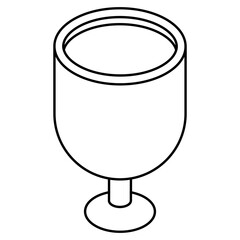 Premium design icon of glass