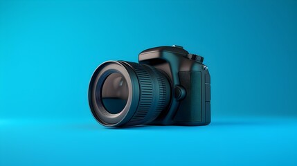 Digital with Large on Vibrant Blue Gradient