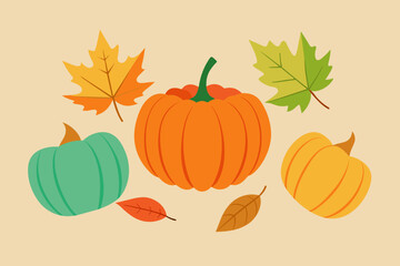 pumpkin vector illustration