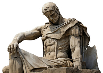 Fototapeta premium PNG Statue sculpture ancient art. AI generated Image by rawpixel.