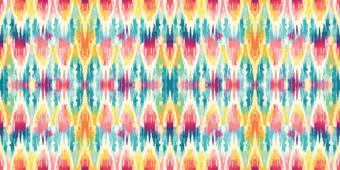 Seamless batik pattern,Seamless tribal batik pattern,and Seamless colorful pattern resemble ethnic boho, Aztec,and ikat styles.designed for use in wallpaper,fabric,curtain,carpet,Batik Embroidery