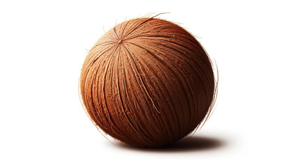  Coconut   isolated on  white background