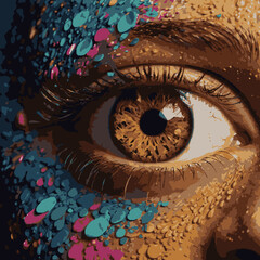 Captivating digital artwork with vibrant colors and universal appeal. Perfect for commercial use.