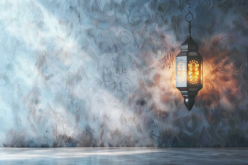 beautiful and attractive islamic background for ramdan kareem and eid celebrating generated by AI