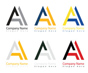 A Letter Logo for business and company identity 