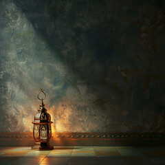 beautiful and attractive islamic background for ramdan kareem and eid celebrating generated by AI