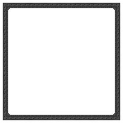 Gothic stylised ornamental frame. Floral patterned decoration.