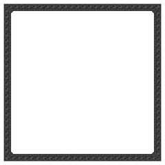 Gothic stylised ornamental frame. Floral patterned decoration.