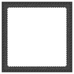 Gothic stylised ornamental frame. Floral patterned decoration.