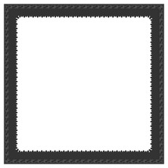 Gothic stylised ornamental frame. Floral patterned decoration.