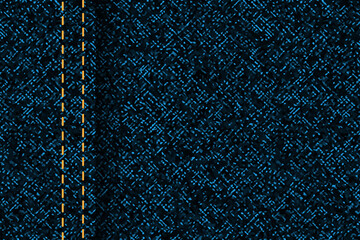 Blue jeans, denim, fabric seamless pattern vector effect, Blue leather texture background
