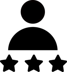 Customer icon.editable vecctor