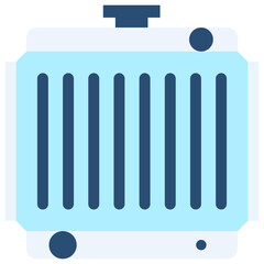Radiator water Flat Icon