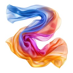 abstract colorful smoke