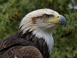 Obraz premium american bald eagle