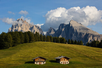 Dolomites, Italy, mountain landscape