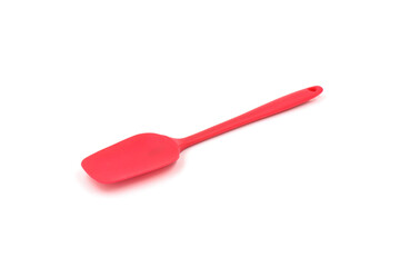 A baking spatula on a white background. kitchenware.